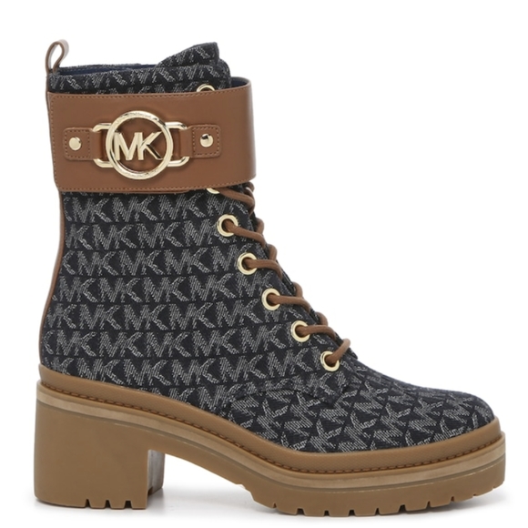 Michael Kors logo Combat boots - Picture 5 of 5